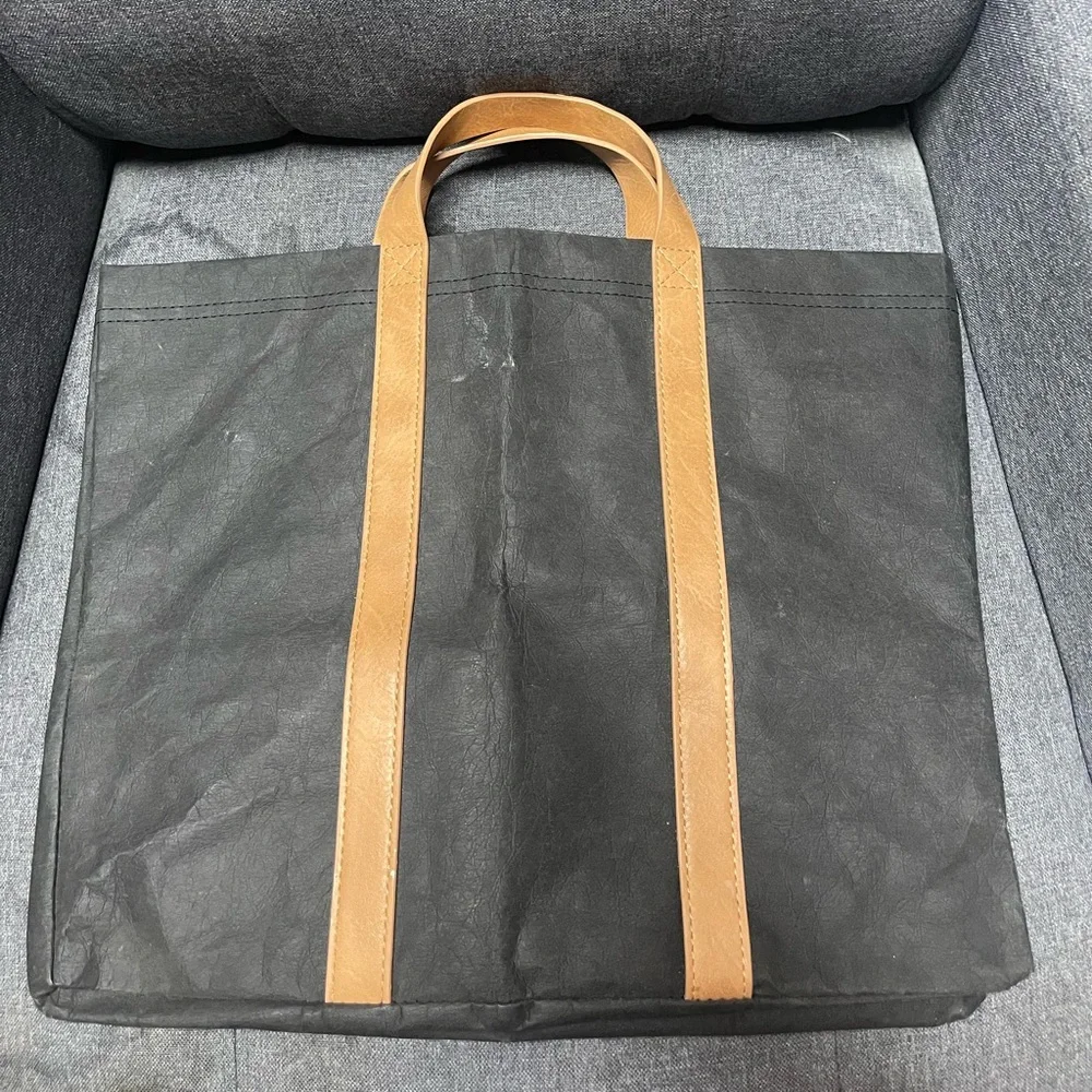 Hearth & Hand by Magnolia Recycled Paper Reusable Oversized Collapsible Tote Bin